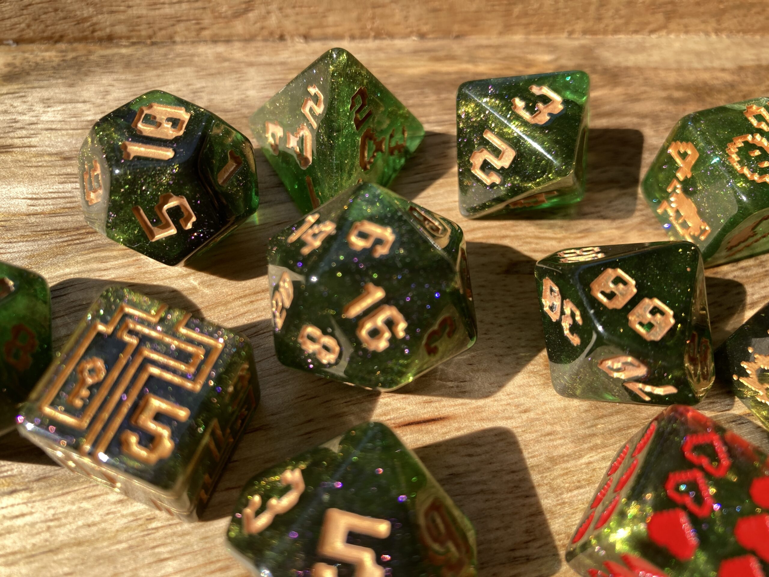 Welcome, shiny new dice